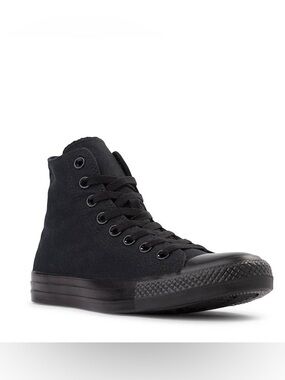 All Black High Top Converse